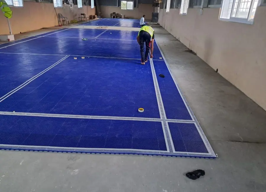 Executed PPT Based Multi Sports Court in Chennai - Chem Coats